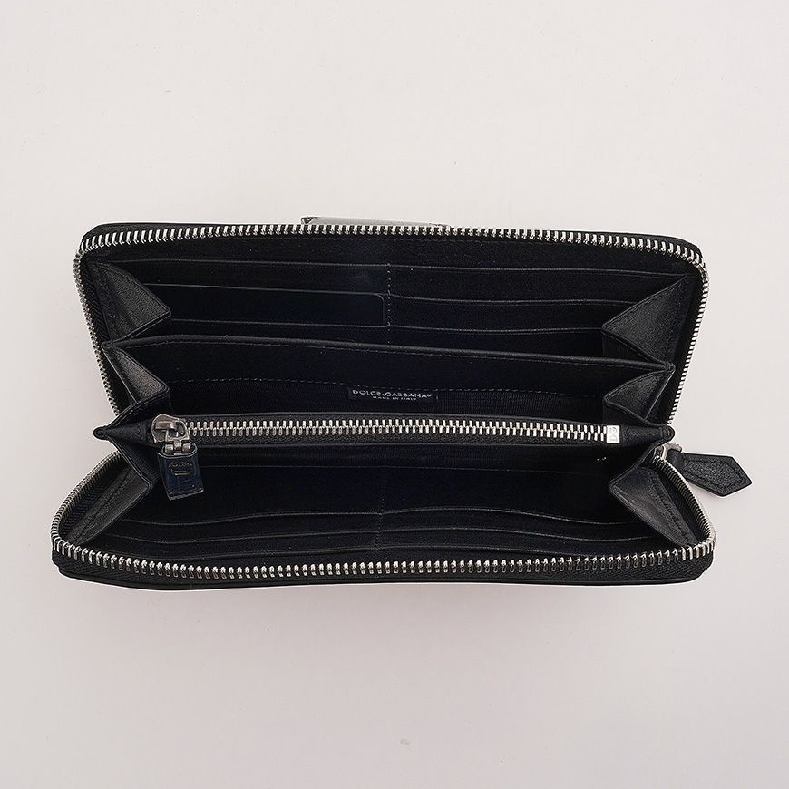 Dolce & Gabbana Men's Tempesta Zip Long Wallet 152233282 [P] – trenbe