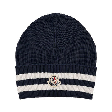 MONCLER ストライプ カフ ビーニー 152233313