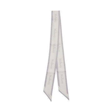 MULBERRY Damen Logo Skinny Schal 152233324