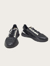 Fendi Flow Black Nylon Leather Low-top Sneakers 152240429 [P]