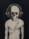 Philipp Plein Black Studio Skull Printed T-Shirt 152241985 [P]