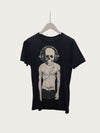 Philipp Plein Black Studio Skull Printed T-Shirt 152241985 [P]