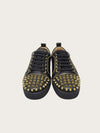 CHRISTIAN LOUBOUTIN Schwarze Gold Rush Spike Sneakers 152242218 [P]