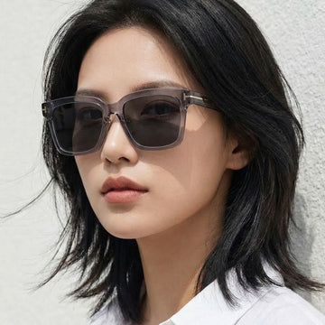 Tom Ford TF1160K 20A Sunglasses Bold Square Gray Horn Rim Asian Fit Fashion 145813285
