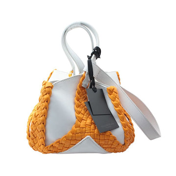 FALORNI Zweifarbige Leder-Bucket Bag 152299071