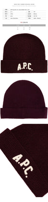APC 25FW Beanie Bordeaux M25111 GAC 152303268 [P]