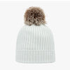 MONCLER Pompom Kinder Beanie mit Logo-Patch (für Erwachsene tragbar) 152195127 [P]
