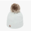 MONCLER Pompom Kinder Beanie mit Logo-Patch (für Erwachsene tragbar) 152195127 [P]
