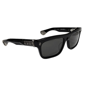 Chrome Hearts 26SS SLUSS BUSSIN II Sunglasses Black Silver (207630 200) 152310081