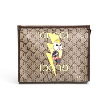 Gucci Banana Print Clutch Bag Brown 703805 U5YAG 8679 152312666
