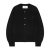 AMI Heart Logo Wool Cardigan 152314372 [P]