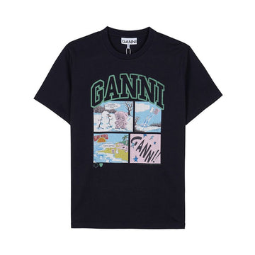 GANNI ベア コミック テディ Tシャツ 152314679