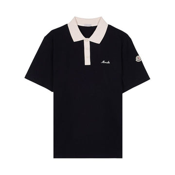 MONCLER ロゴ ピケ ポロ シャツ 152314917