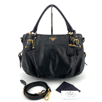 Prada Soft Calf Tote Bag Shoulder Bag 2way br4281 152322925