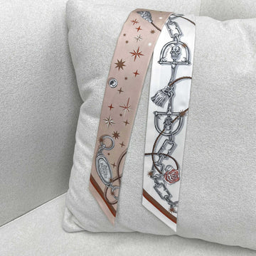 HERMES Sei La Fette Twilly Beige/Rosa H062743S 152324208