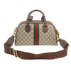 Gucci Medium Top Handle 2WAY in GG Supreme Canvas with Web and Gold Hardware 724575 152324267 [P]