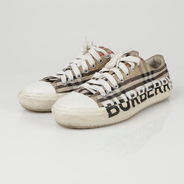 BURBERRY ロゴプリントスニーカー 42 152106684