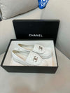 CHANEL Quilted Turn Lock Loafers Size 37 152380187 [P]
