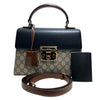 GUCCI Kleine Top Handle Padlock Tote Tasche 453188 152390866 [P]