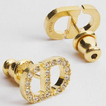 DIOR ミニ スタッド イヤリング ゴールド 126805246