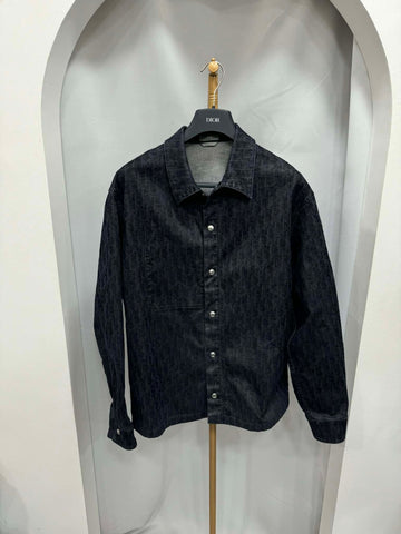 Dior Oblique Overshirt Jacket Size 50 152428747
