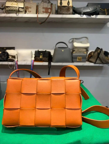 Bottega Veneta (OS) Cassette Bag Orange 152446159
