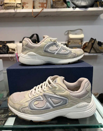 Dior B30 Sneakers Mesh Technical Fabric Cream 152449839