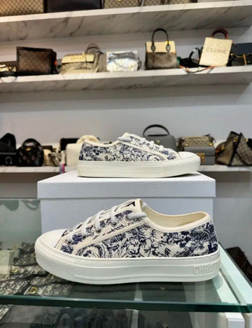 Dior Sneakers Reverse Embroidery Cotton 152450934
