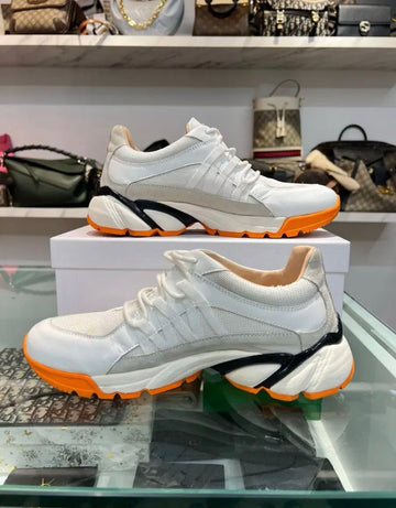 Fabiana Filippi Women's Sneakers Original Pamel Leather White 152452546