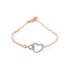 SWAROVSKI ハイパーボラ ハート インフィニティ バングル ミディアム ブレスレット 5518869 144731841 [P]