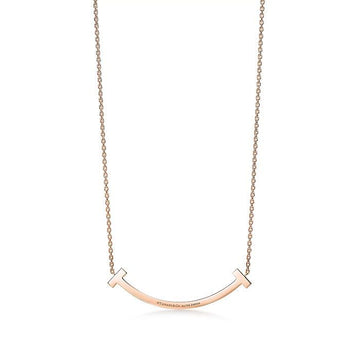 TIFFANY & CO ミディアムペンダント T スマイル ローズゴールド 74957110 152528369