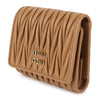 Miu Miu Small Matelassé Nappa Leather Wallet 152530132 [P]