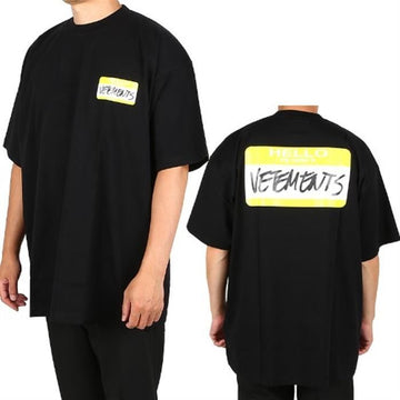 vetements Graphic Logo Printed T-Shirt 152530844