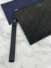 Dior A5 Oblique Clutch Bag Black 152535518 [P]