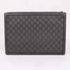 GUCCI Graue Portfolio Clutch aus GG Canvas 674078 152537004 [P]