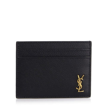 Saint Laurent Monogram Grain Card Holder 49856419
