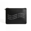 Givenchy Wave Lettering Clutch Bag Black 152540656 [P]