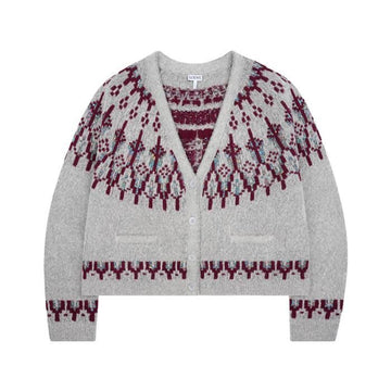 Loewe Fair Isle Cardigan 152314399