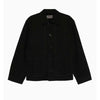 LEMAIRE Men's Button Front Collar Boxy Jacket Black 151629533 [P]
