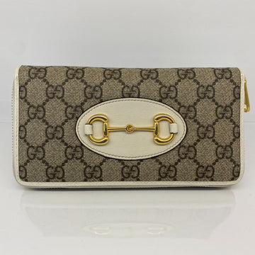 Gucci Horsebit 1955 GG Zip Long Wallet 621889 152543865