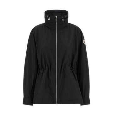 MONCLER エネット フード ショート パーカー ブラック 597KH 999 152544111