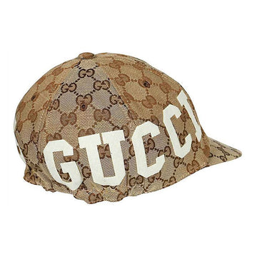 GUCCI GGシュプリームロゴキャップベージュ 751400 4HA0L 9777 57864534