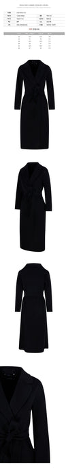 MaxMara 23FW ESTURIA Long Wool Coat Black 2390160539 013 57884990 [P]