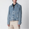 AMI Used Indigo Denim Zip Jacket 152229383 [P]