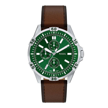 FOSSIL Multifunktions-Chronograph Herren Lederuhr FS6147 144732929 [P]
