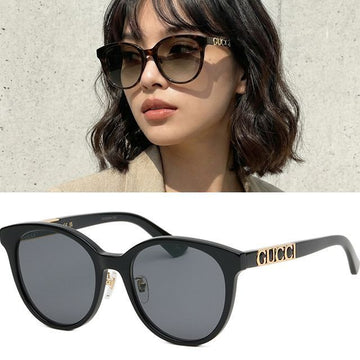 GUCCI Sonnenbrille GG1191SK runde Hornfassung 126840909