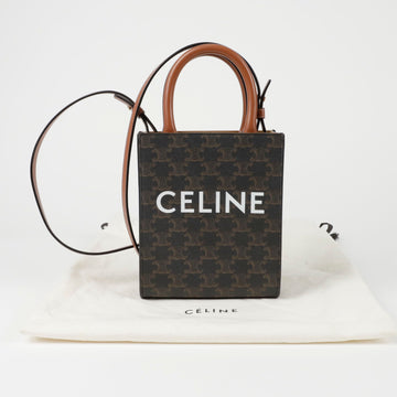 CELINE Vertikaler Cabas Mini Tote Schultertasche 152183223
