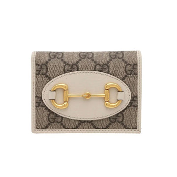 GUCCI Horsebit 1955 GG Supreme Kartenetui 152612214