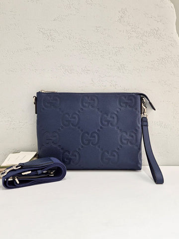 Gucci Navy Clutch Crossbody Bag 696009 152612781