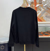 Hermes Patch Crewneck Sweatshirt Black H657770 152613808 [P]